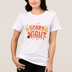 T-shirt En Tri-matière Éffrayant