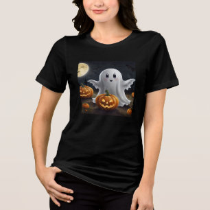 T-shirt En Tri-matière Éffrayant délice : Ghoost Halloween amusant
