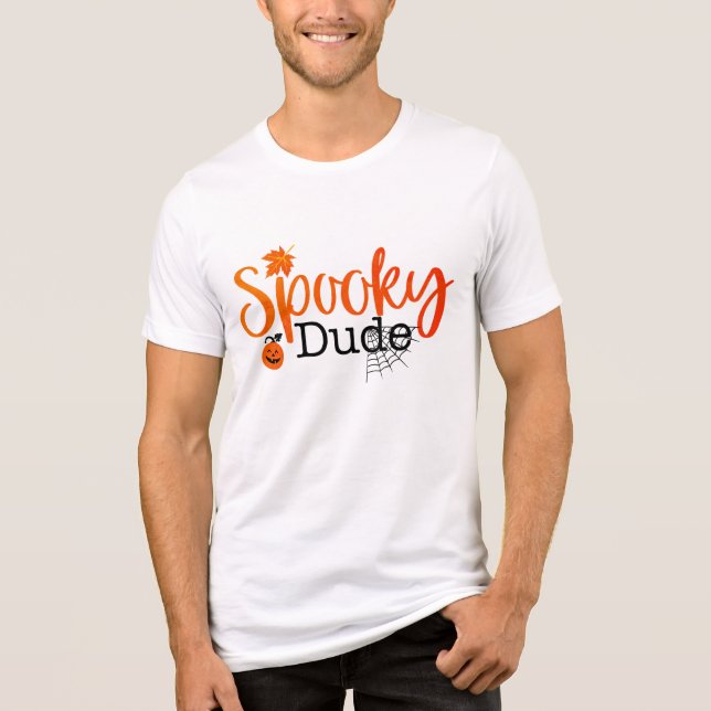 T-shirt En Tri-matière Éffrayant Dude | Halloween (Recto)