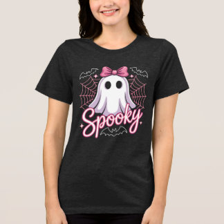 T-shirt En Tri-matière Éffrayant fantôme Coquette
