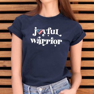 T-shirt En Tri-matière Election 2024 Kamala Joyful Warrior USA Heart Flag