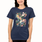 Élégant Tropical Floral Botanique Koi Fish Pond