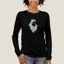 "Elégante Reine avec Couronne" Pastel Design