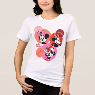 T-shirt En Tri-matière Élégante, Sassy et un peu tape-à-l'œil Minnie