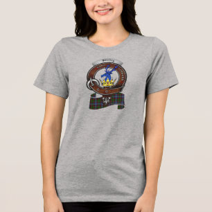 T-shirt En Tri-matière Élevage de l'insigne de clan cadder pour femmes
