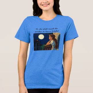 T-shirt En Tri-matière "Elle enseigne aux torches à brûler brillamment" J