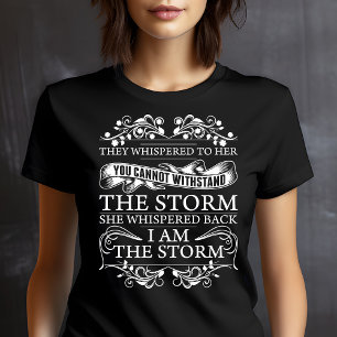 T-shirt En Tri-matière Elles lui ont chuchoté Elle a chuchoté Je suis la