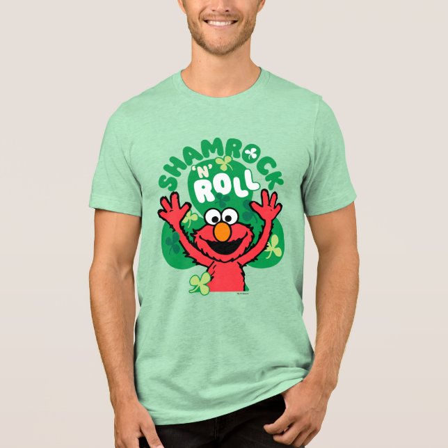 T-shirt En Tri-matière Elmo | Rouleau "N" shamrock (Recto)