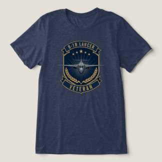 T-shirt En Tri-matière Emblème d'avion de bombardement militaire vétéran