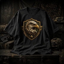 Emblème de crête d'aigle militaire