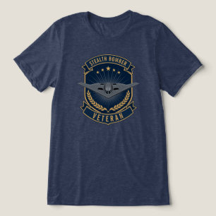 T-shirt En Tri-matière Emblème du vétéran du bombardier furtif B-2 Spirit