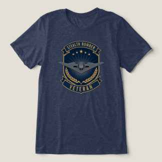 T-shirt En Tri-matière Emblème du vétéran du bombardier furtif B-2 Spirit