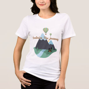 T-shirt En Tri-matière Embrasser Le Voyage