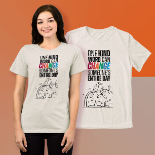 T-shirt En Tri-matière Empathy Advocate Enseignant Conseiller Anti-Intimi