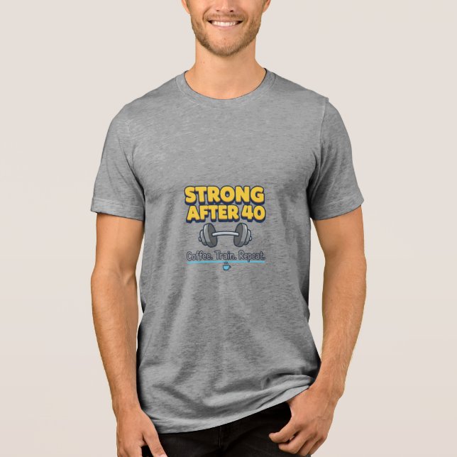 T-shirt En Tri-matière En forme après 40 ans (Recto)