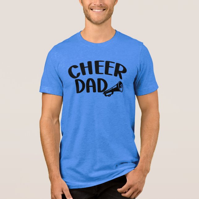 T-shirt En Tri-matière Encourage Papa, Fête des Pères  (Recto)