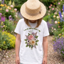 Enfant de personnalisé avec un motif floral botani