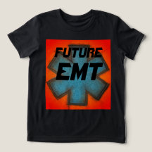 Enfants futur EMT rouge et bleu étoile de vie