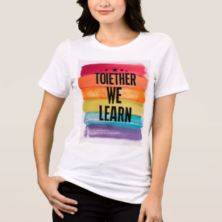 T-shirt En Tri-matière Ensemble nous apprenons