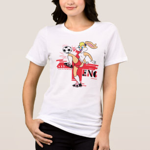 T-shirt En Tri-matière Équipe d'Angleterre de football graphique Lola Bun