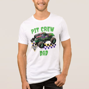 T-shirt En Tri-matière Équipe de fosse du Monster Jam Grave Digger Papa