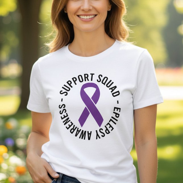 T-shirt En Tri-matière Escouade de soutien et de sensibilisation à l'épil (Créateur téléchargé)