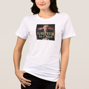 T-shirt En Tri-matière Escroc en chef de Trump