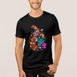 T-shirt En Tri-matière Espace