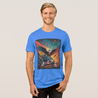 T-shirt En Tri-matière Esprit américain