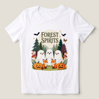T-shirt En Tri-matière Esprits de la Forêt Fantômes Mignons & Renards Hal