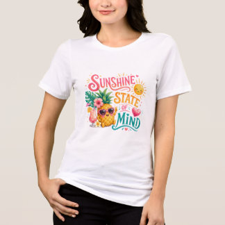 T-shirt En Tri-matière État d'esprit Sunshine