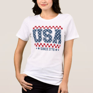 T-shirt En Tri-matière États-Unis depuis 1776