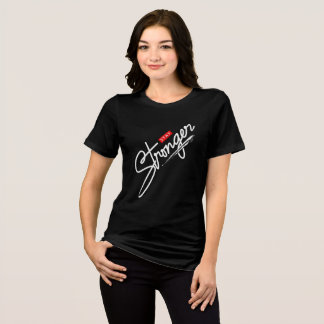 T-shirt En Tri-matière être une forte inspiration citation de motivation 