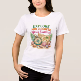 T-shirt En Tri-matière Explorez et découvrez votre été