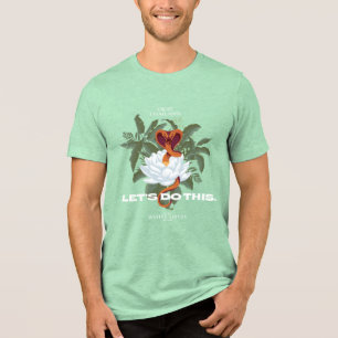 T-shirt En Tri-matière "Faisons ça" Cobra - Le Lotus Blanc
