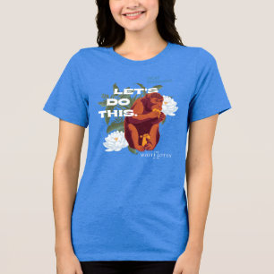 T-shirt En Tri-matière "Faisons ça" Singe - Le Lotus Blanc