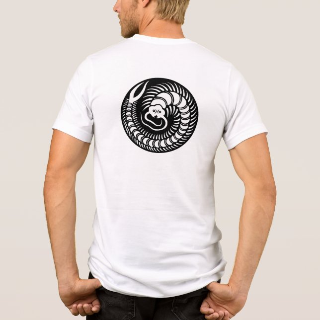 T-shirt En Tri-matière Famille Japonaise Crest-Centipede (Verso)