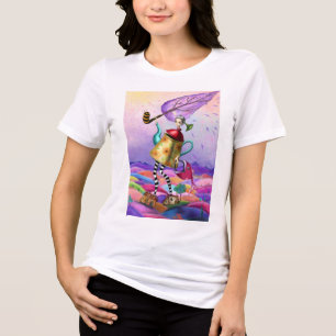 T-shirt En Tri-matière Fantaisie Colorée