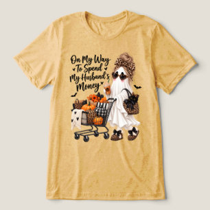 T-shirt En Tri-matière Fantôme sur mon chemin pour dépenser l'argent de m