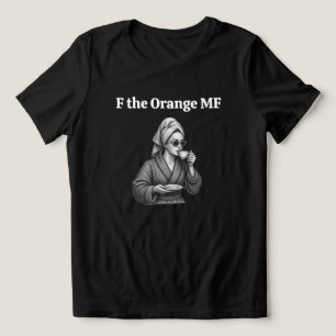 T-shirt En Tri-matière Féministe anti Trump amateur de café maman libéral
