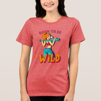 T-shirt En Tri-matière Femme Redneck Née Pour Être Sauvage