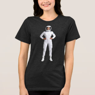 T-shirt En Tri-matière Femme spatiale