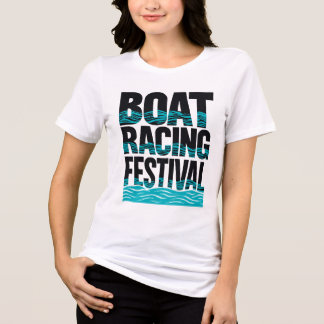 T-shirt En Tri-matière festival des courses de bateaux