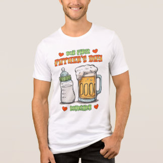 T-shirt En Tri-matière Fête de notre premier père ensemble - Bouteille & 
