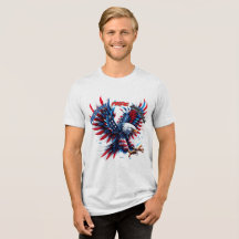 Fier d'être Américain" T-shirt.