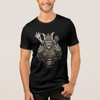 T-shirt En Tri-matière Fierce Samurai Warrior – Bold Japanese Armor
