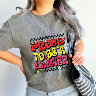 T-shirt En Tri-matière Fière d'être un avocat cadeau d'appréciation