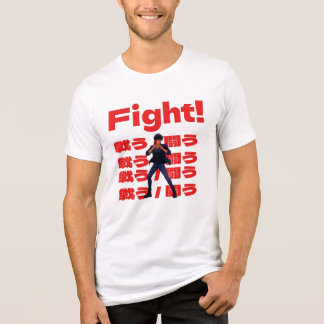 T-shirt En Tri-matière Fighter with 90s Retro Anime Style