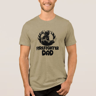 T-shirt En Tri-matière Firefighter Dad, Father's Day