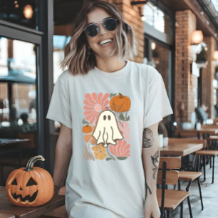 T-shirt En Tri-matière Fleur Boho Chute rose Fantôme